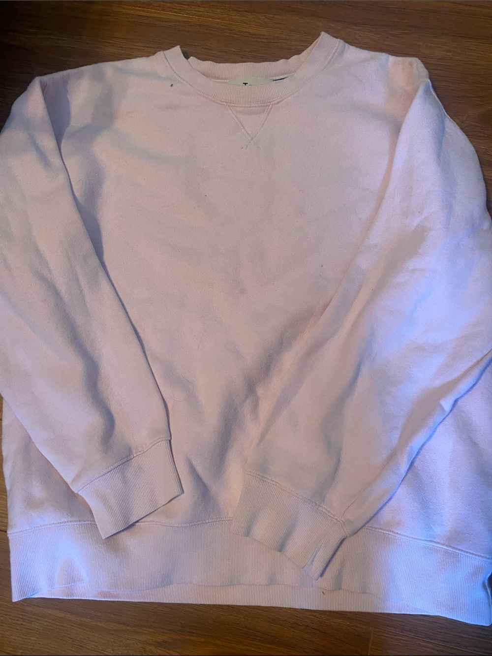 TNA Light Pink sweatshirt